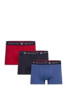 Shield Trunk 3-Pack Boxerkalsonger Navy GANT