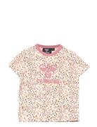 Hmlkaren Aop T-Shirt S/S Tops T-shirts Short-sleeved Multi/patterned H...