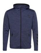 Hummel Hmlaston Zip Hoodie Blå