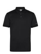 Bond Poloshirt Sport Polos Short-sleeved Black Lexton Links