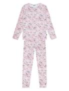 Lue Pyjamas Set Pink Molo