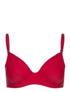 Luxe Demi Uf Swimwear Bikinis Bikini Tops Wired Bikinitops Red Hunkemö...