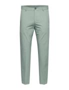 Slhslim-Liam Trs Flex B Bottoms Trousers Formal Green Selected Homme