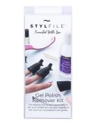 Stylfile Gel Polish Remover Complete Kit Nagellacksborttagning Nude St...
