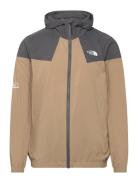M Ma Wind Track Hoodie Sport Sport Jackets Brown The North Face