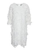 Yastrea 3/4 Dress - Show Tll Kort Klänning White YAS