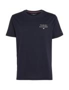 Tommy Hilfiger Cn Ss Tee Logo Marinblå