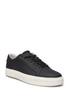 Calvin Klein Low Top Lace Up Lth Svart