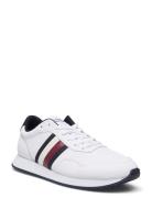 Runner Evo Lth Mix Ess Låga Sneakers White Tommy Hilfiger