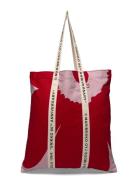 Carrier Midi Unikko Bags Totes Red Marimekko