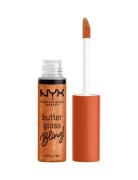 Nyx Professional Makeup Butter Gloss Bling Pricey 03 Läppglans Smink O...