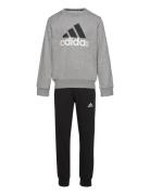 J Bl Ft Ts Sets Sweatsuits Grey Adidas Sportswear