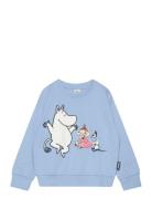 Sweater Moomin Tops Sweat-shirts & Hoodies Sweat-shirts Blue Lindex
