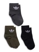 Kids Ankle Sock Sockor Strumpor Grey Adidas Originals