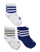 Kids Bts 3Pp Sockor Strumpor Multi/patterned Adidas Performance