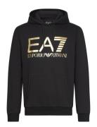 Sweatshirt Tops Sweat-shirts & Hoodies Hoodies Black EA7