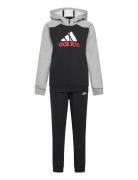 Lk Bl Fl Ts Sets Sweatsuits Grey Adidas Sportswear