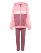 J 3S Tib Fl Ts Sets Sweatsuits Pink Adidas Sportswear