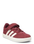 Vl Court 3.0 El C Låga Sneakers Burgundy Adidas Sportswear