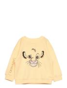 Lion King Sweatshirt Tops Sweat-shirts & Hoodies Sweat-shirts Yellow M...