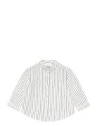 Tnsjeppe L_S Shirt Tops Shirts Long-sleeved Shirts White The New