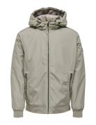 Onsmaze Hood Jacket Otw Tunn Jacka Grey ONLY & SONS