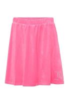 Diamante Velour Aline Skirt Dresses & Skirts Skirts Short Skirts Pink ...