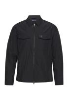 Fred Perry Zip Through Overshirt Svart