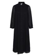 Yasjosanne 7/8 Midi Dress S. Noos Knälång Klänning Black YAS