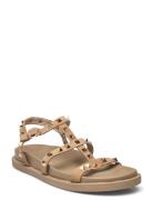 Sandal Platta Sandaler Beige Sofie Schnoor