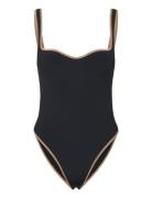 Candice Swimsuit Baddräkt Badkläder Black BOSS