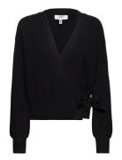 Object Objmalena L/S Wrap Cardigan Noos Svart