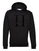 Encore Hoodie Smu Tops Sweat-shirts & Hoodies Hoodies Black Les Deux