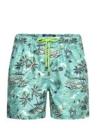 Paradise Swim Shorts Badshorts Blue Sebago