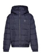 GANT Shield Padded Jacket Marinblå