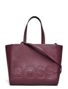 BOSS Yona Sm Tote Burgundy