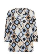 Sc-Felicity Aop Tops Blouses Long-sleeved Multi/patterned Soyaconcept