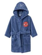 Nmmosel Spiderman Bathrobe Mar Morgonrock Badrock Blue Name It