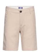 Jpstdave Jjlinen Shorts Akm Jnr Bottoms Shorts Beige Jack & J S