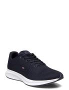 Lightweight Runner Knit Låga Sneakers Navy Tommy Hilfiger