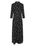 YAS Yassavanna Long Shirt Dress S. Noos Svart