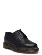 3989 Ys Black Smooth Snörade Skor Låga Black Dr. Martens