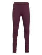 Lindex Leggings Extra Durable Burgundy