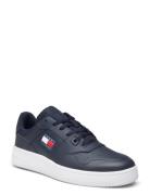 Tjm Retro Basket Ess Låga Sneakers Navy Tommy Hilfiger