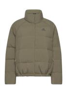 W Helionic Rlx Sport Jackets Padded Jacket Khaki Green Adidas Sportswe...