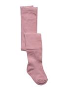 Mango Cotton Stockings Rosa