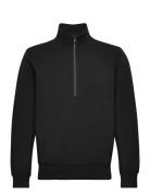 Breathable Zip-Neck Sweatshirt Tops Sweat-shirts & Hoodies Sweat-shirt...