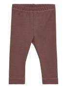 Base Leg Bottoms Leggings Brown MarMar Copenhagen