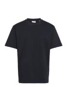 Lindbergh O-Neck Tee Over S/S Marinblå