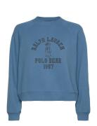 Polo Ralph Lauren Polo Bear Over Fleece Crewneck Blå